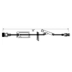 SET IV EXTENSION 14INL KINK RESISTANT 0.2U FILTER STANDARD Y SITE DEHP-FREE LATEX-FREE  50CS - B1019