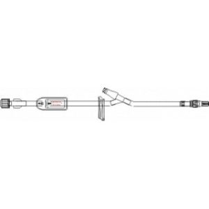 SET IV EXTENSION 14INL MACROBORE NEEDLE-FREE PORT 0.2U FILTER LATEX-FREE  50CS - B9061