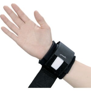 Single Strap Security Cuff  Tri-Clip Buckle  1Pair - M8139