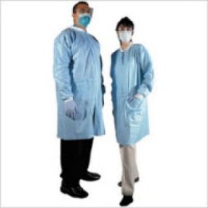 SMS Lab Gown Blue Disp Medium 50CS - 8017