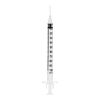 SOL-M 1ml Insulin Syringe wFixed Needle 29G*12 (U-100 Insulin Only)(PE Bag) 1000Case - 1612912B