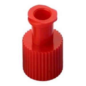 Sol-M Syringe Tip Cap - Red  Dual Lock  Sterile  1000CS - STCB02