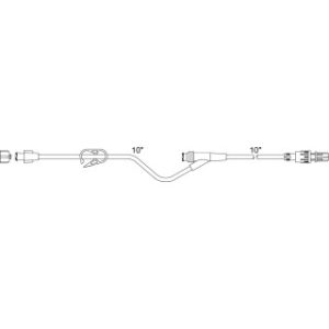 Standard Bore Extension  Pinch Clamp  SmartSite Needle-Free Valve  Slide Swivel Luer Lock - SM5010