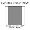 Steri-Drape 2 Incise Drape  Incise Area 60 cm x 85 cm (23 12 in x 33 38 in)  10BX  4 BXCS - 2051