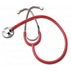 STETHOSCOPE DIX SINGLE HEAD RED BX1 - 300DLX-R