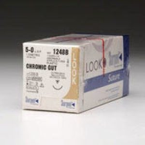 SUTURE 30 27 CHROMIC GUT C6  12BX - 560B