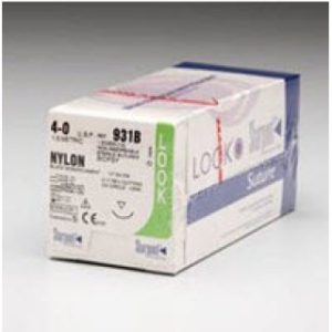 SUTURE 5-0 NYLON C-6 NEEDLE  12BX - 918B