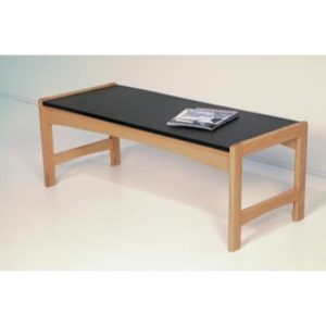 TABLE, COFFEE, BLACK GRANITE LOOK TOP, EACH
