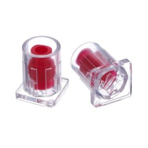Tamper Evident Syringe Cap - Red  500CS - 418004