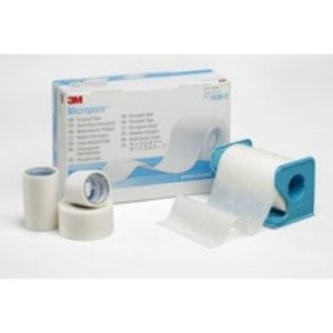 Tape Micropore Surgical 3x10yd Paper Adhesive White 4Bx  10 BXCA - 1530-3