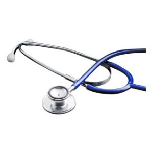 Tech-Med Dual Head Stethoscope 22  Blue - 1200BL