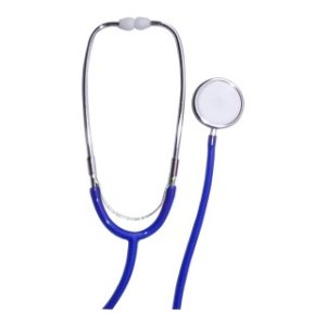 Tech-Med Single Head Stethoscope  Blue - 1100BL