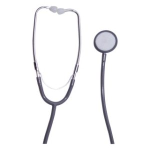 Tech-Med Single Head Stethoscope  Grey - 1100GY