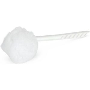 TOILET BOWL MOP  DURALON  WHITE  12 HANDLE - 204