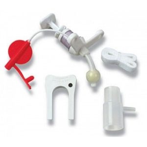 TUBE TRACHEOSTOMY PEDIATRIC SIZE 2.5MM FOAM CUFF 38MM SILICONE CONTROL CONNECTOR OBTURATOR SIDEPORT 15MM DISCONNECT WEDGE TRACH-TIE PORTEX BIVONA RADIOPAQUE STERILE - 85P025