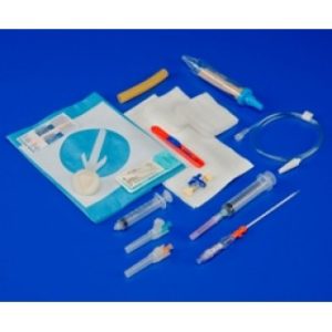Turkel Pneumothorax Procedure Tray with Safety Components  8 FrCh x 3-12 (2.7 mm x 8.9 cm) Catheter  5 PerCs - 8888567032