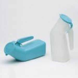 URINAL W BLUE COVER - 195