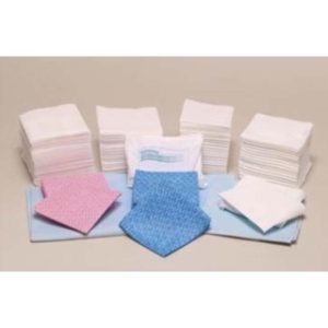 WASHCLOTH DISP SOFSORB MEDIUM 10INX12IN WHITE 50BG 10 BGCS - 48015