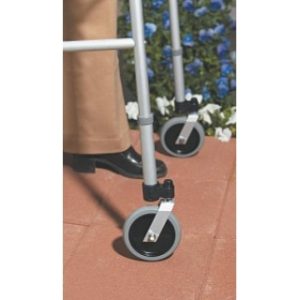 WHEEL, 3'', SWIVEL, FOOTPIECE SET, 1 PR/PR