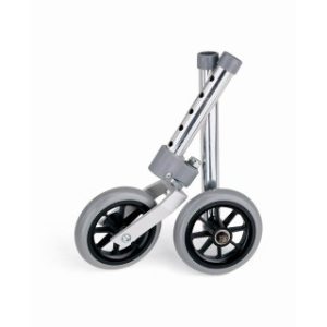 WHEEL, 5 IN, SWIVEL, F/WALKER W/1IN TUBING, 2 CS/ST, 2 EA/ST, 1 ST/PR