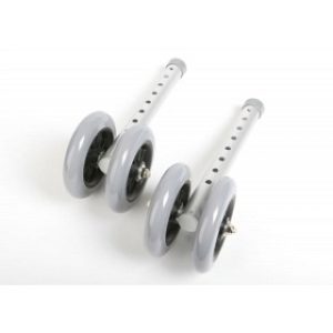 WHEEL, 5IN, DUAL, BARIATRIC, 1 PR/CS, 1 PR/EA