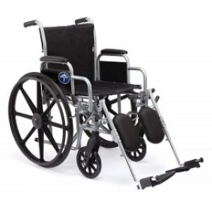 WHEELCHAIR, 16'', ECON PLUS, DESK ARM, 1 EA/CS