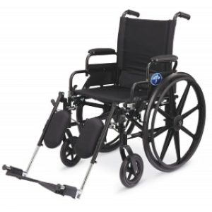 WHEELCHAIR, 18'', FLA, ELR, 1 EA/CS
