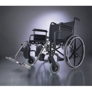 WHEELCHAIR, BARIATRIC, 24'', REM DLA, ELR, EACH