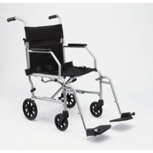 WHEELCHAIR, BASIC TRANSPORT, 19'', 1 EA/CS