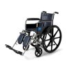 WHEELCHAIR, EXCEL, 16 '', PERM FLA, ELR, NVY, EACH