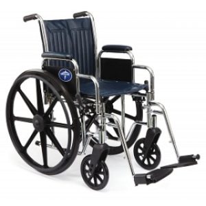 WHEELCHAIR, EXCEL, 16 '', RDLA, ELR, NAVY, EACH
