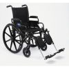 WHEELCHAIR, EXCEL, K4, 18'', S/B DLA, S/A FT, EACH