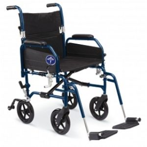 WHEELCHAIR, HYBRID, REMOV DL ARMS, 1 EA/CS