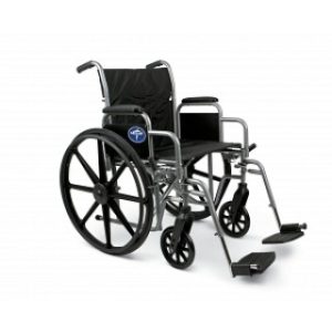 WHEELCHAIR, K1 BASIC, 16'', DLA, S/A FOOT, EACH