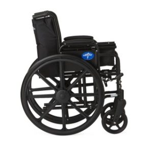 WHEELCHAIR, K3 BASIC, 16'', DLA, S / A, ANTI-TIP, EACH