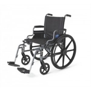 WHEELCHAIR, K4 BASIC, 16W X 18D, RDLA, S-A, 1 EA/CS