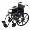 WHEELCHAIR, VINYL, DLR, S / A, K2B, 20'', EACH