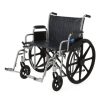 WHEELCHAIR, X-WIDE, 24'', FLA, S/A FOOT, EACH