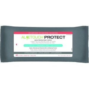 WIPE, ALOETOUCH, DIMETHICONE, 9X13, 12 PK/CS