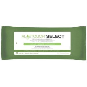 WIPE, ALOETOUCH, SCENTED, 8X12, 48/PK, 48 EA/PK, 12 PK/CS