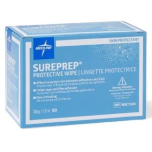 WIPE, PROTECTANT, SKIN, SUREPREP, 1000 EA/CS, 20 BX/CS