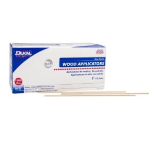 Wood Applicators 6  Non-Sterile - 1000BX  30 BXCS - 9000