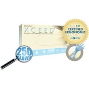 Xceed PF Nitrile Glove X-Large 250Bx  10 BXCA - XC-310-XL
