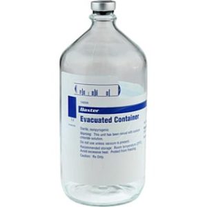 Baxter 1A8504 - EVACUATED CONTNR-1000 ML-DANBURY ONL, 6 BT/CS
