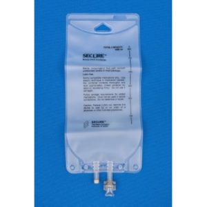 Metrix-Secure 66055 - 1000ml EVA 2-Port Bag, 50/CS