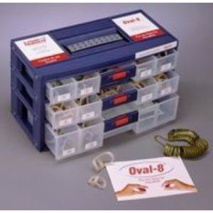 3-Point Products P1008-S - Oval-8 Finger Splint Kit 12/BX