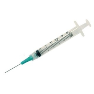 BD 309571 - SYRINGE 3CC LUER LOK STER DISP 23GX1 100/BX 8BX/CA