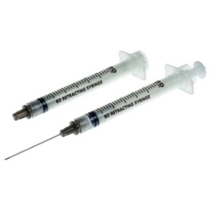 BD 305272 - SYRINGE 3CC 22X1-1/2 SAF INT, 400/CS