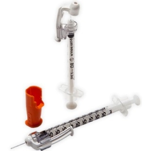 BD 305930 - SYRINGE 1CC 29X1/2 SAF GL, 400/CS
