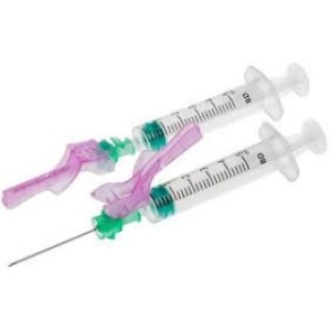 BD 305779 - Eclipse Syringe w/Needle 3cc 21gX1" 50/BX, 6 BX/CS